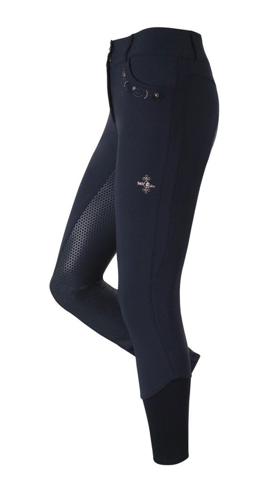 FairPlay Daisy Chic Rose Gold Breeches - Navy