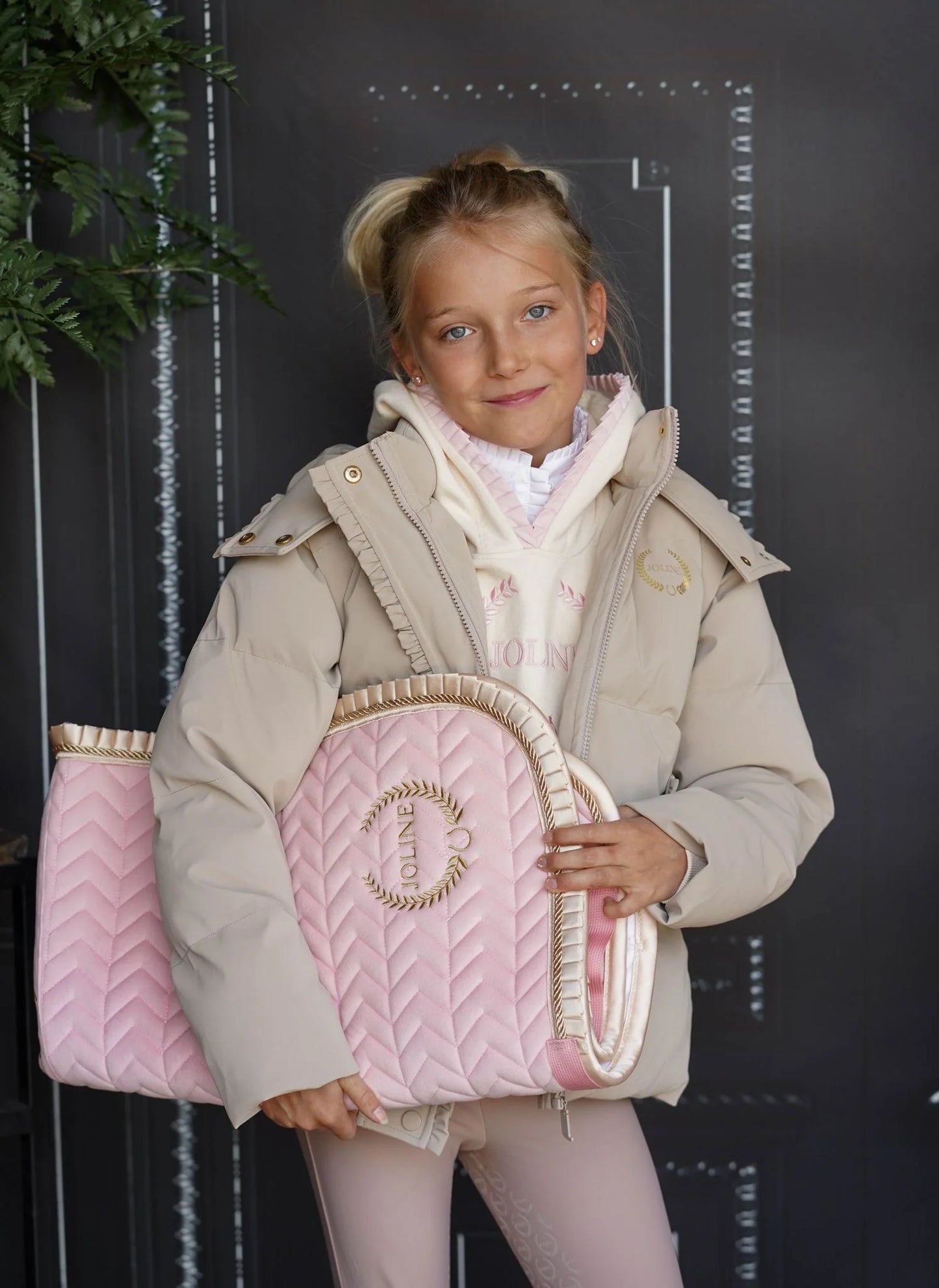 Joline Saddle Pad - Soft Pink