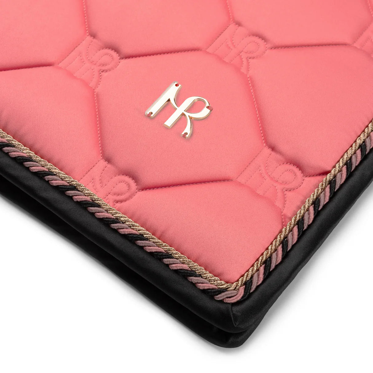 Mrs Ros Charmer Dressage Saddle Pad - Coral