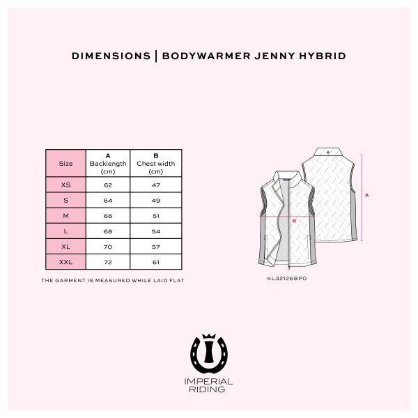 Imperial Riding Bodywarmer IRHJenny Hybrid
