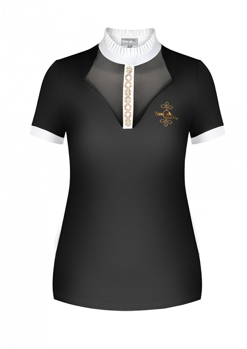FairPlay Sophie Short Sleeve Competition Shirt - Vintage Gold