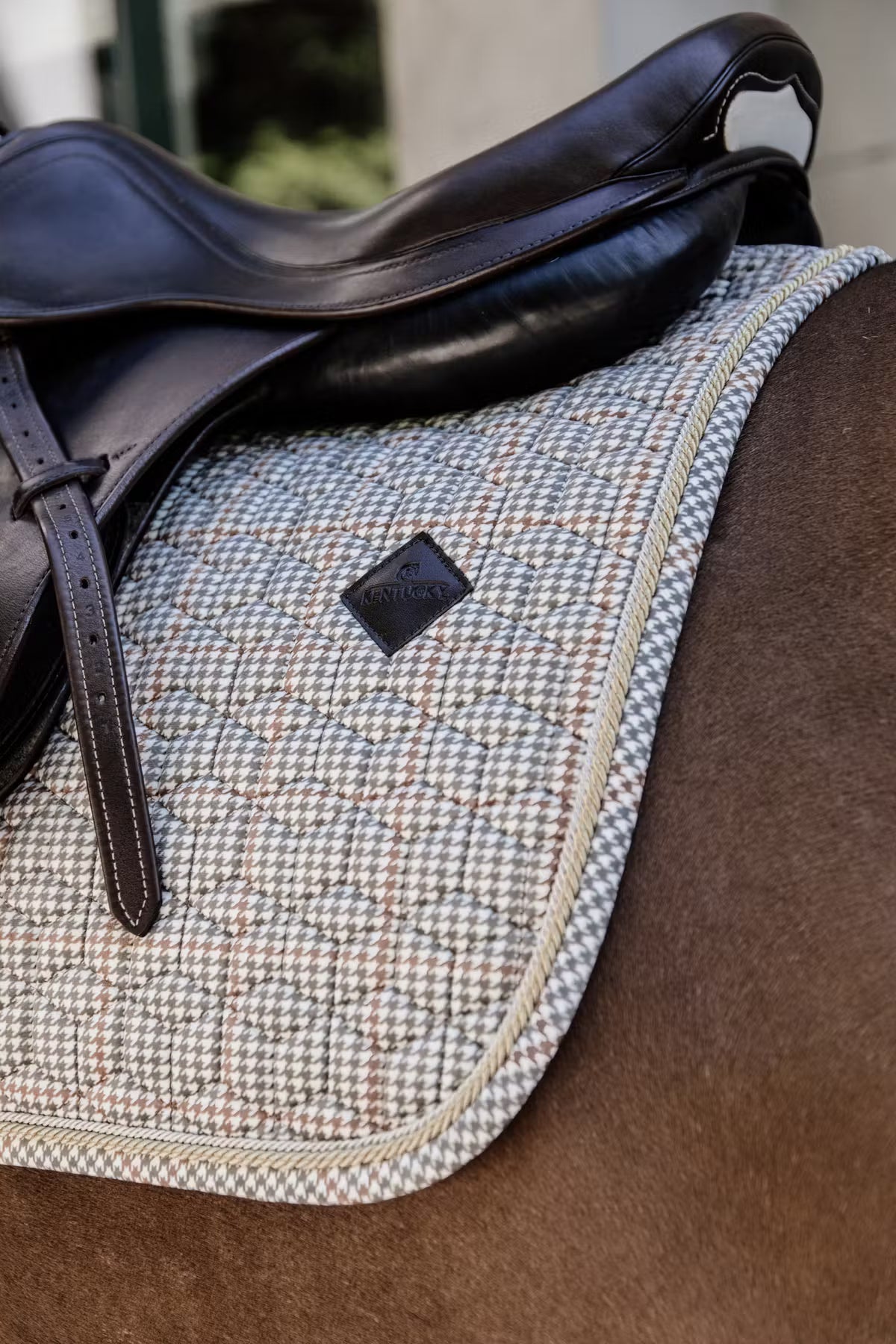 Kentucky Saddle Pad Pied De Poule - Jumping