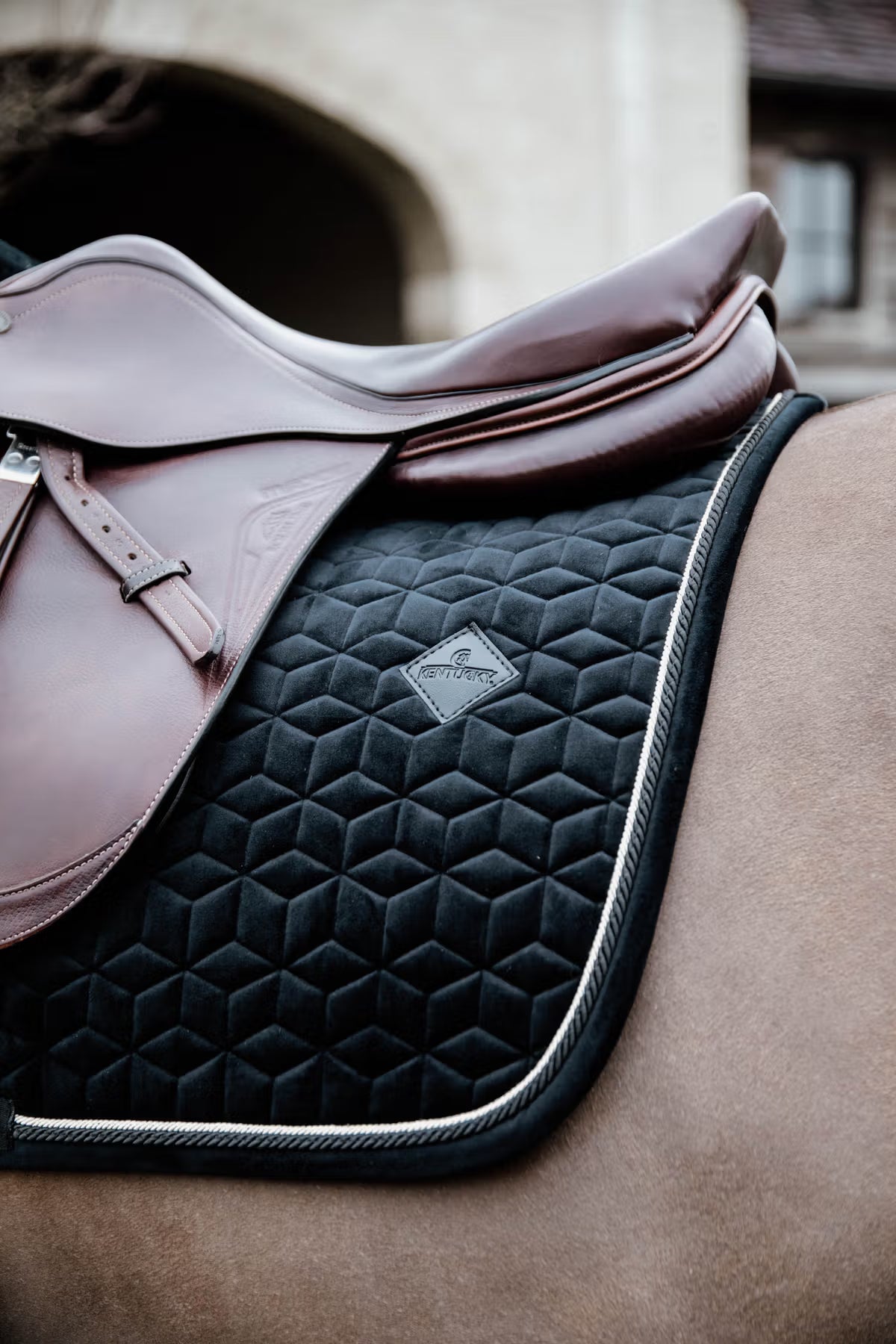 Kentucky Saddle Pad Basic Velvet - Jumping