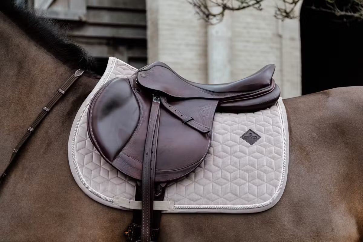 Kentucky Saddle Pad Basic Velvet - Jumping