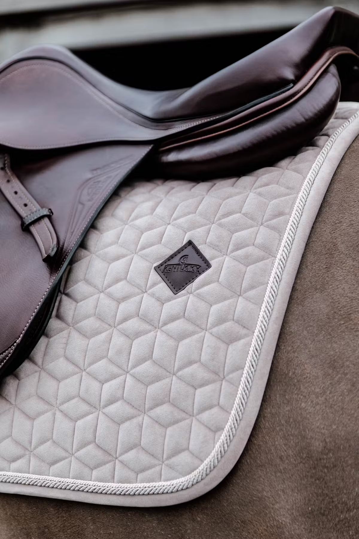 Kentucky Saddle Pad Basic Velvet - Jumping