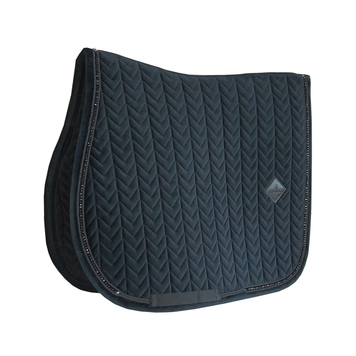Kentucky Saddle Pad Velvet Pearls - Jumping