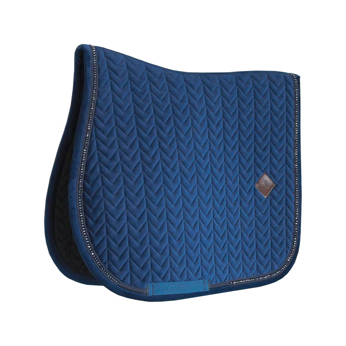 Kentucky Saddle Pad Velvet Pearls - Jumping