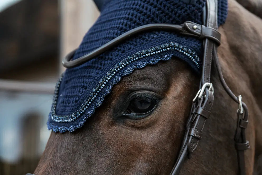 Kentucky Fly Veil Wellington Stone & Pearl - Soundless