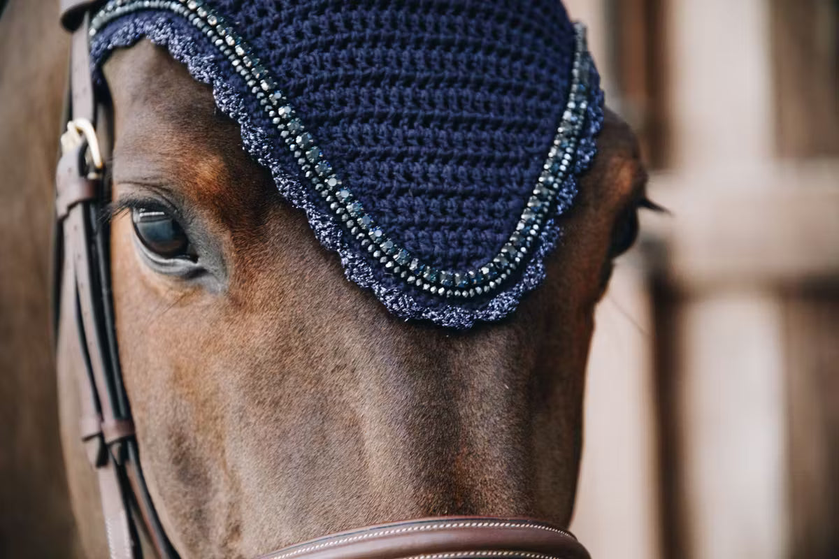 Kentucky Fly Veil Long Stone and Pearl - Soundless