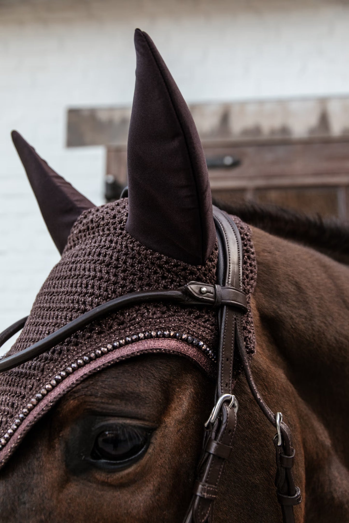 Kentucky Fly Veil Wellington Glitter Band - Soundless