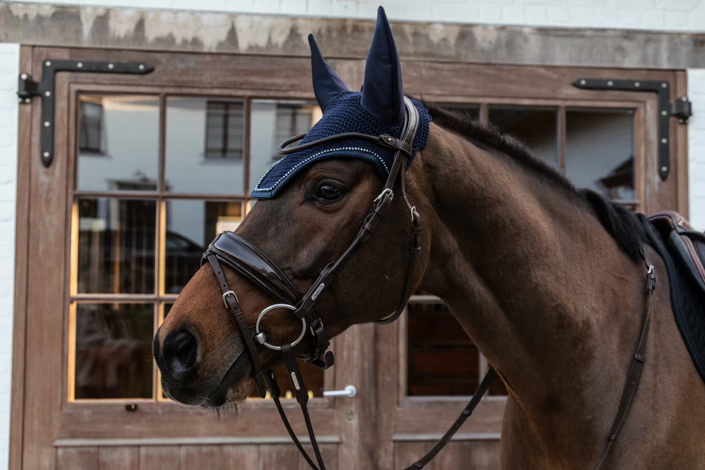 Kentucky Fly Veil Wellington Glitter Band - Soundless
