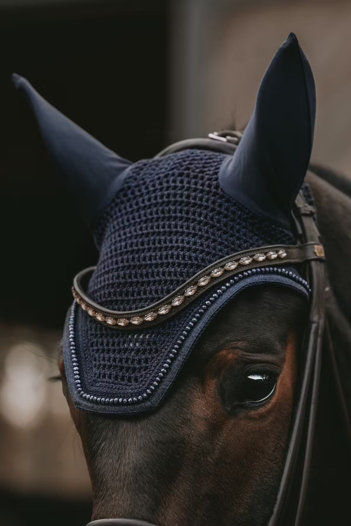 Kentucky Fly Veil Wellington Glitter Band - Not Soundless