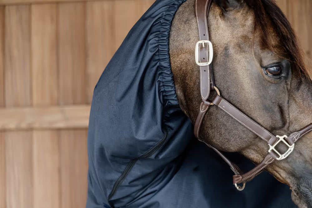 Kentucky Classic Waterproof Horse Scarf - Navy