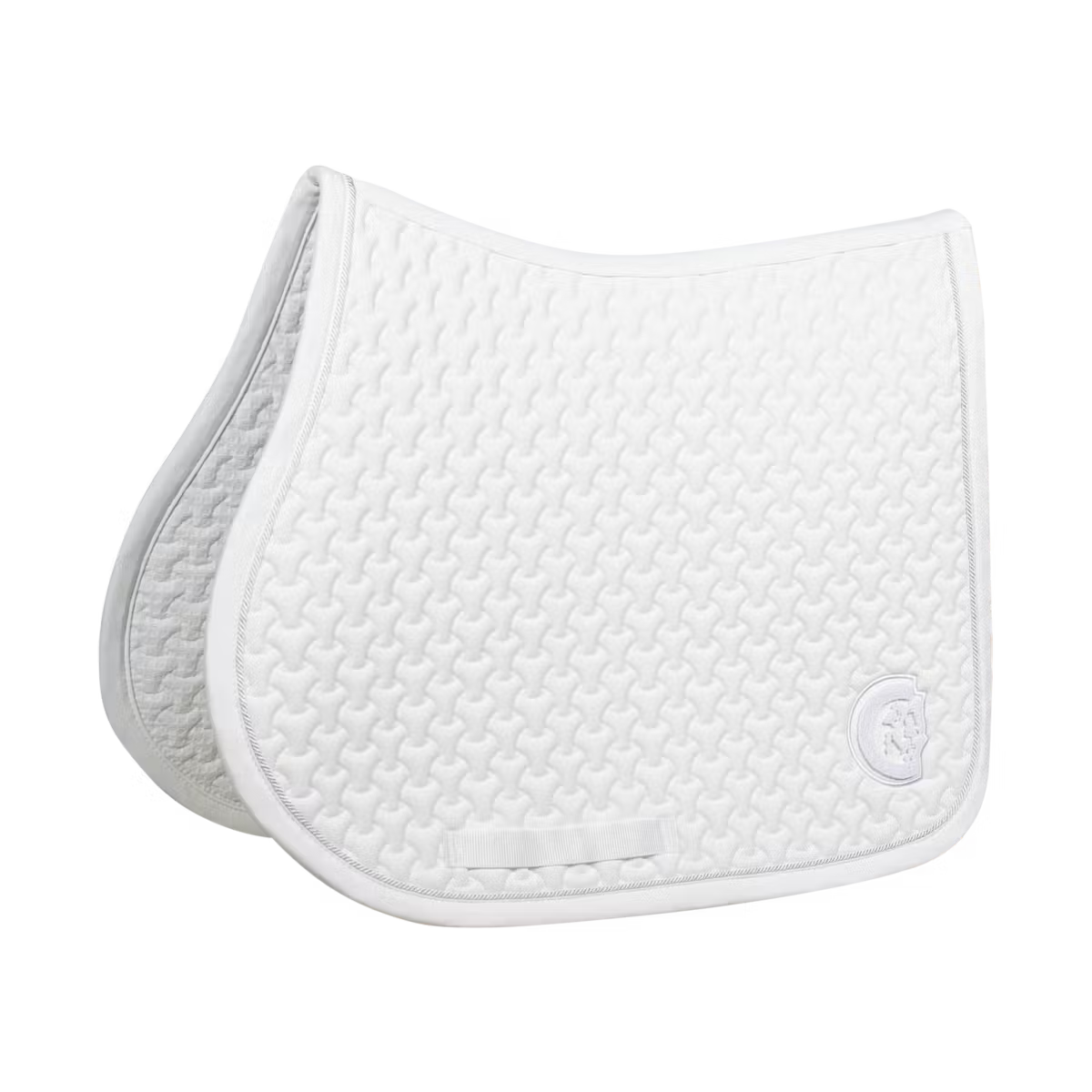 Kentucky Saddle Pad Plaited 3D Logo - Jumping