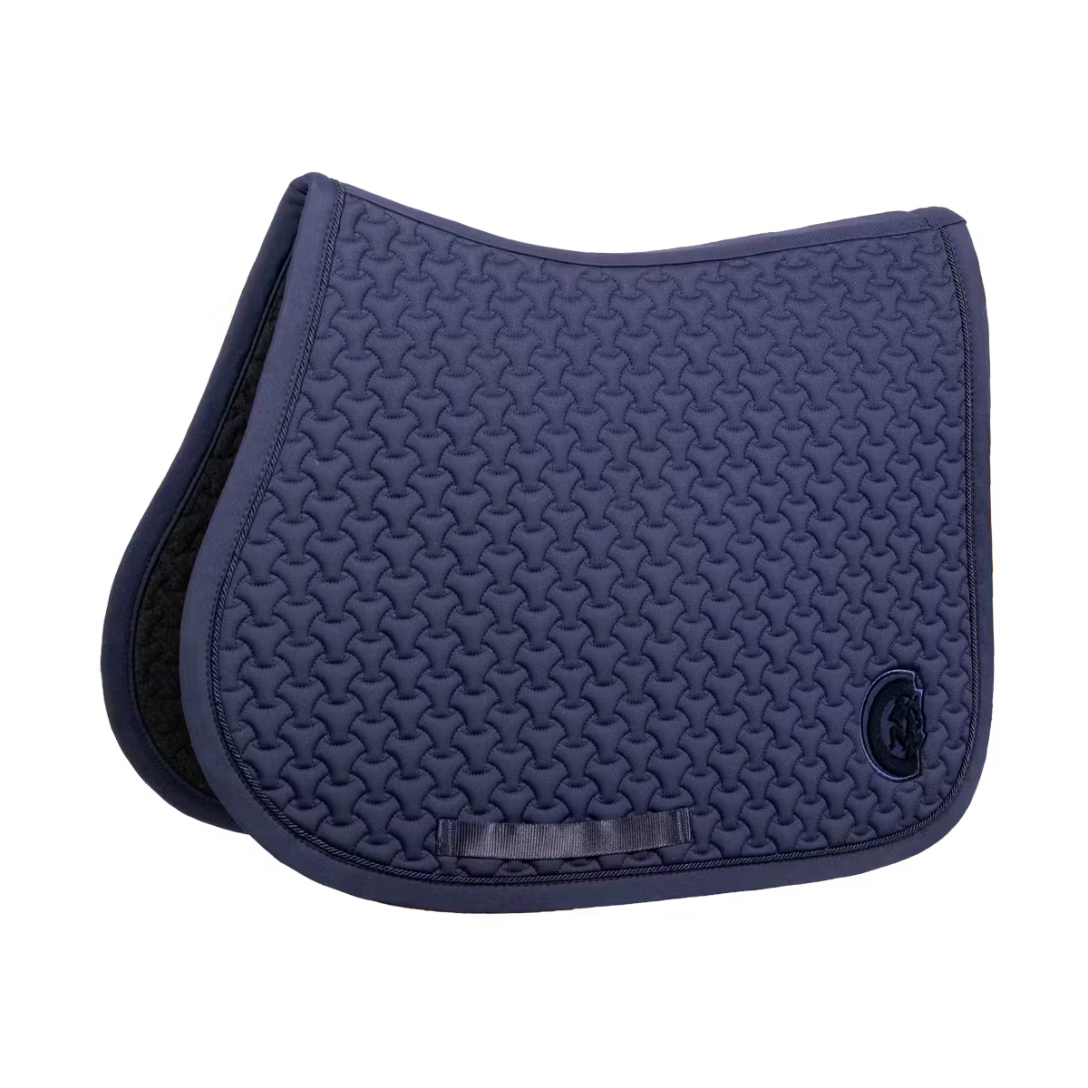 Kentucky Saddle Pad Plaited 3D Logo - Jumping
