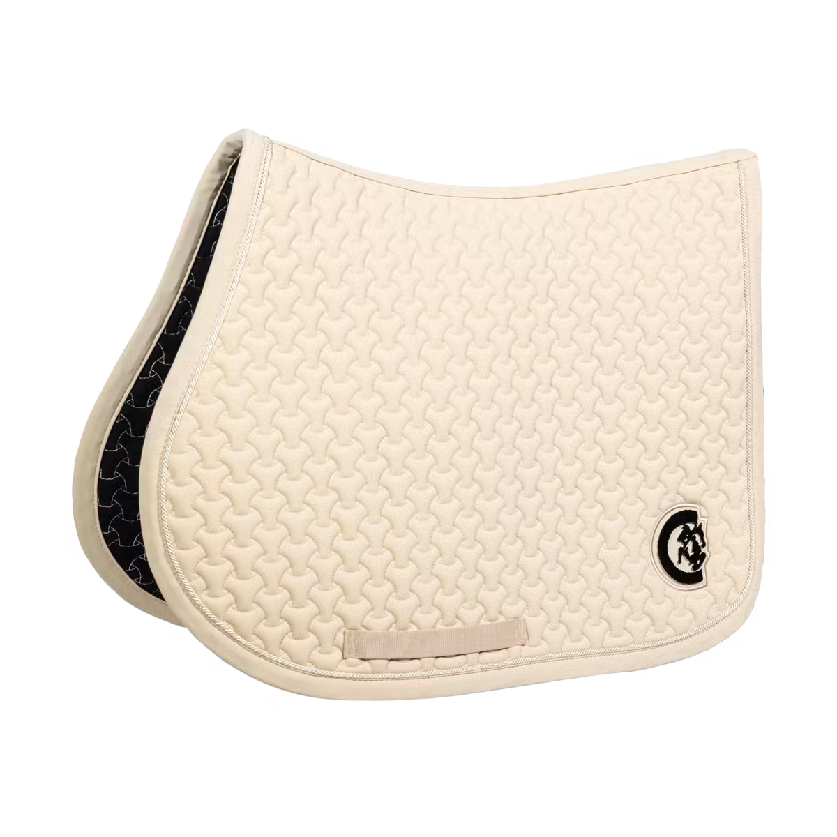 Kentucky Saddle Pad Plaited 3D Logo - Jumping