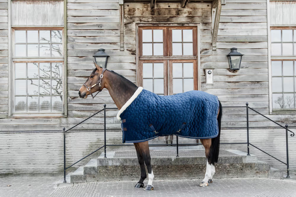 Kentucky Velvet Show Rug - Cube Quilt