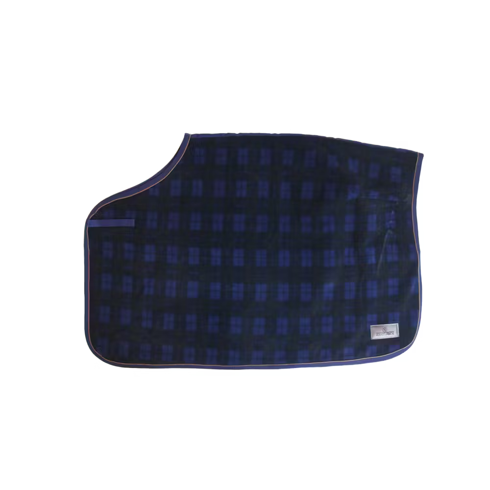 Kentucky Quarter Rug Heavy Fleece - Check Print