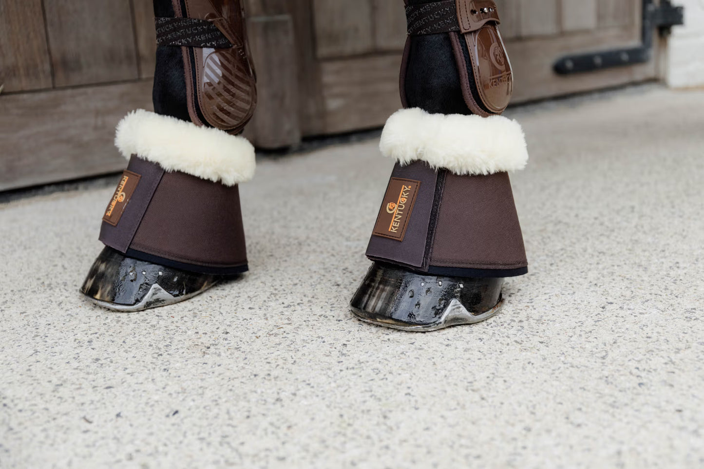Kentucky Sheepskin Overreach Boots Solimbra