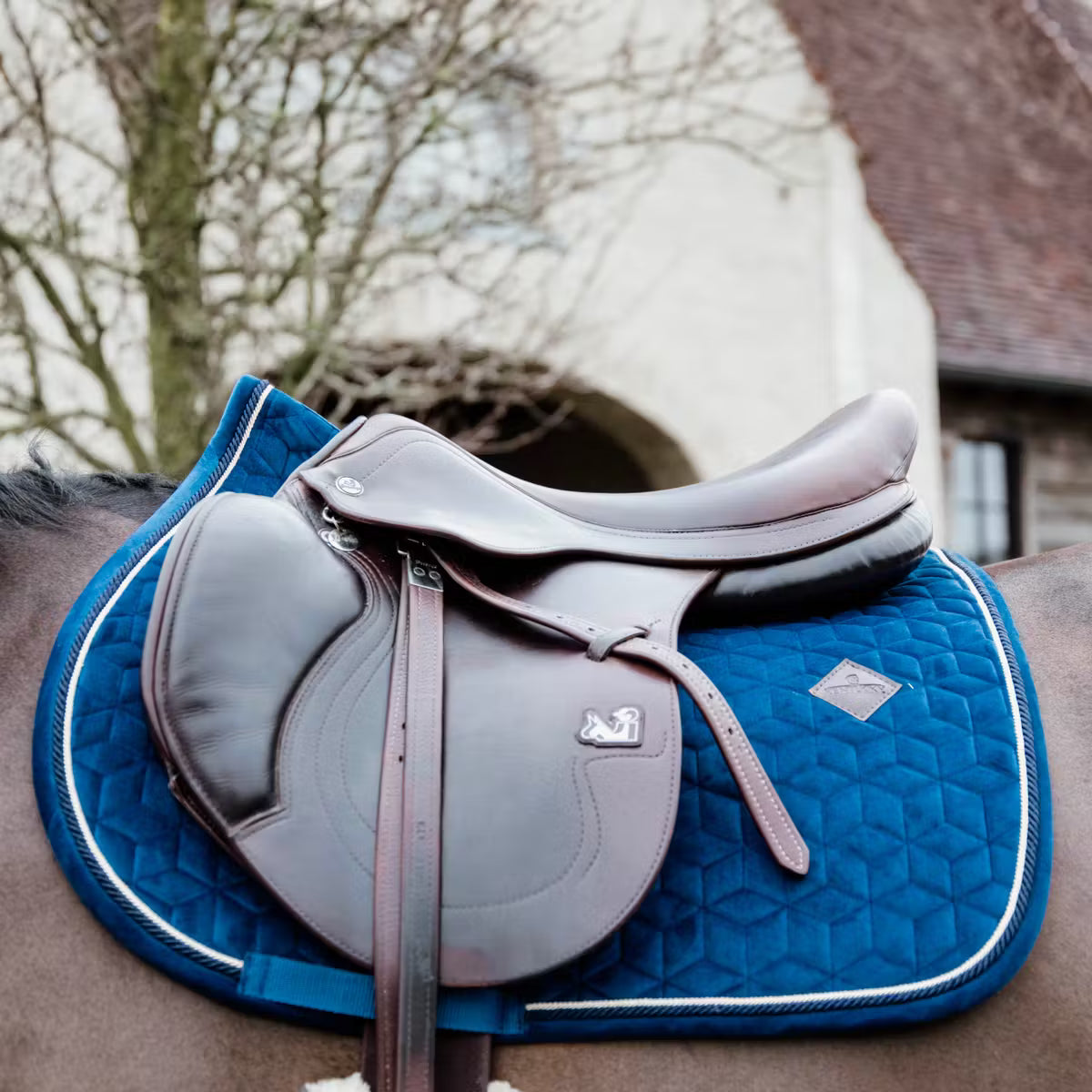 Kentucky Saddle Pad Basic Velvet - Jumping