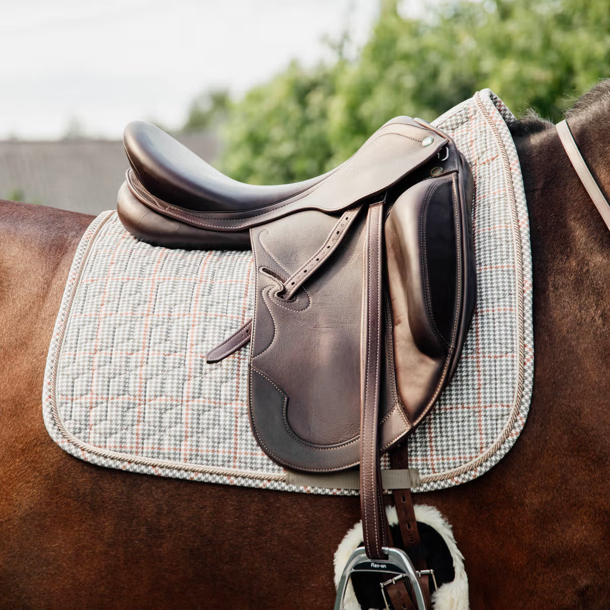 Kentucky Saddle Pad Pied De Poule - Dressage