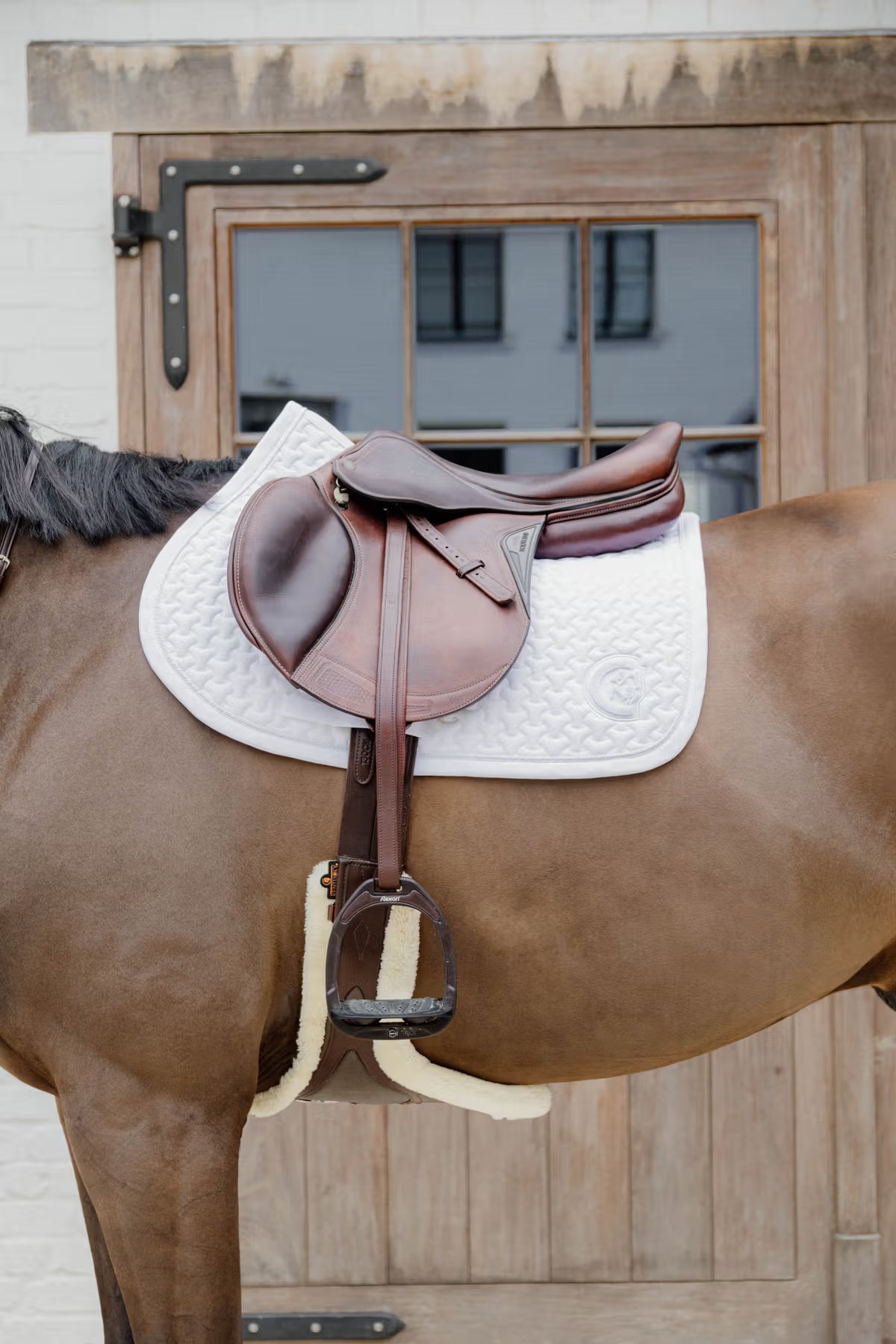 Kentucky Saddle Pad Plaited 3D Logo - Jumping