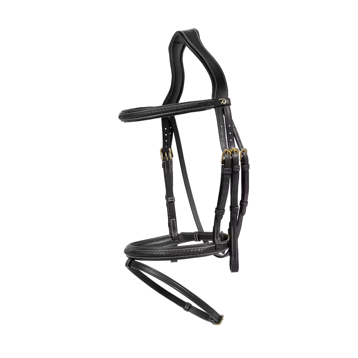 Dy'on Plaited Flash Noseband Bridle - D Collection