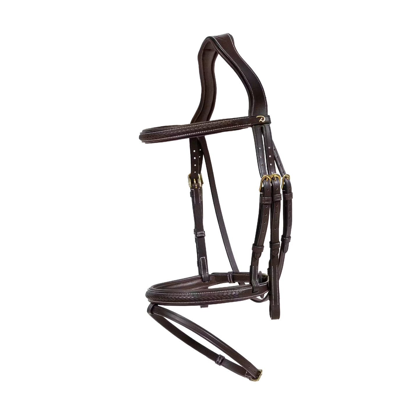 Dy'on Plaited Flash Noseband Bridle - D Collection