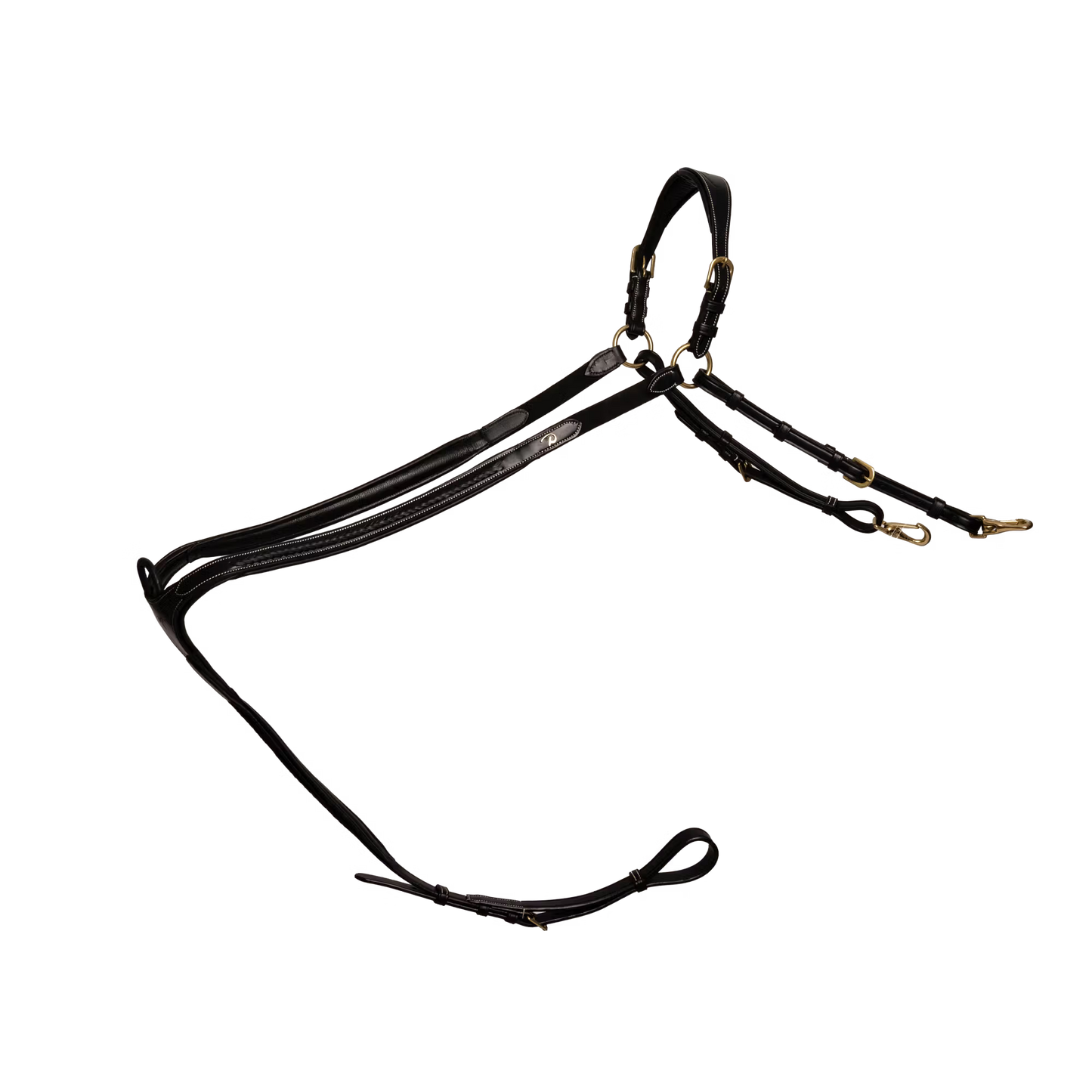 Dy'On Plaited Bridge Breastplate - D Collection