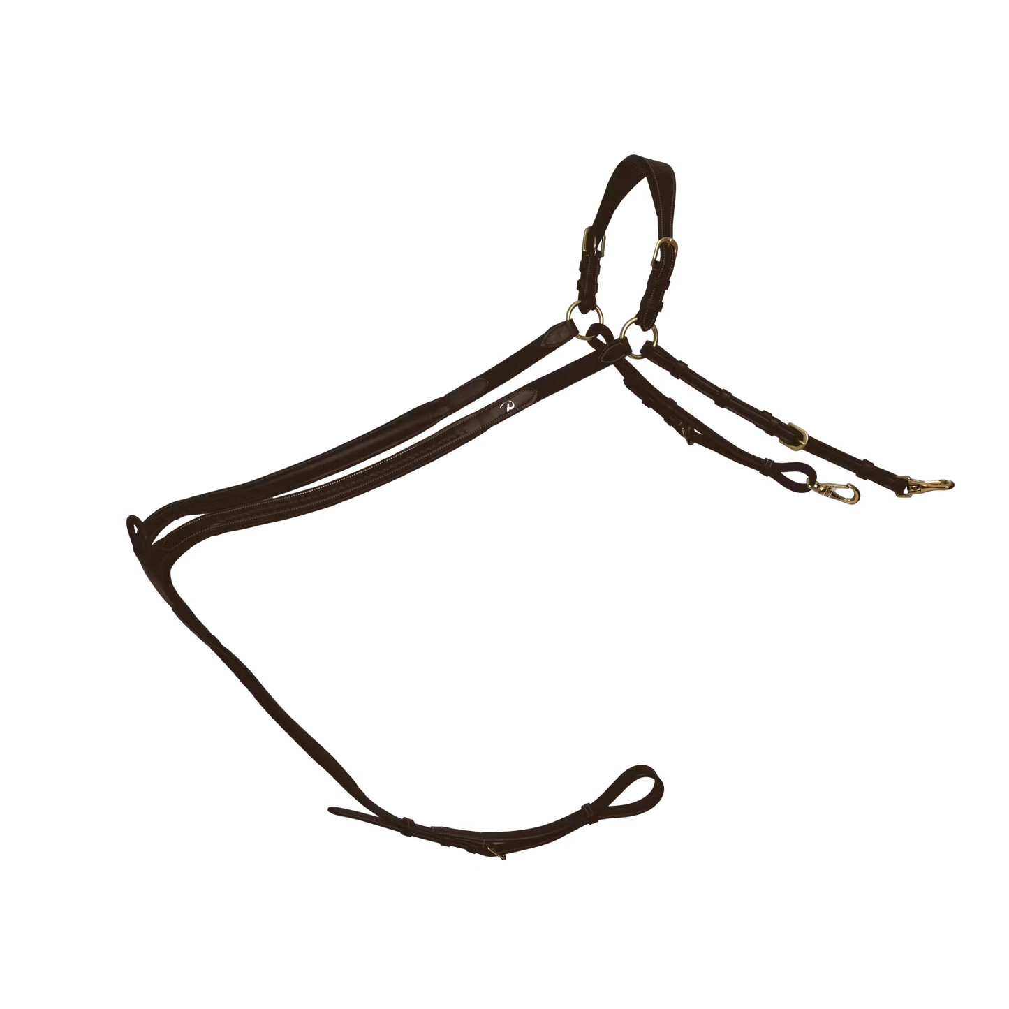 Dy'On Plaited Bridge Breastplate - D Collection