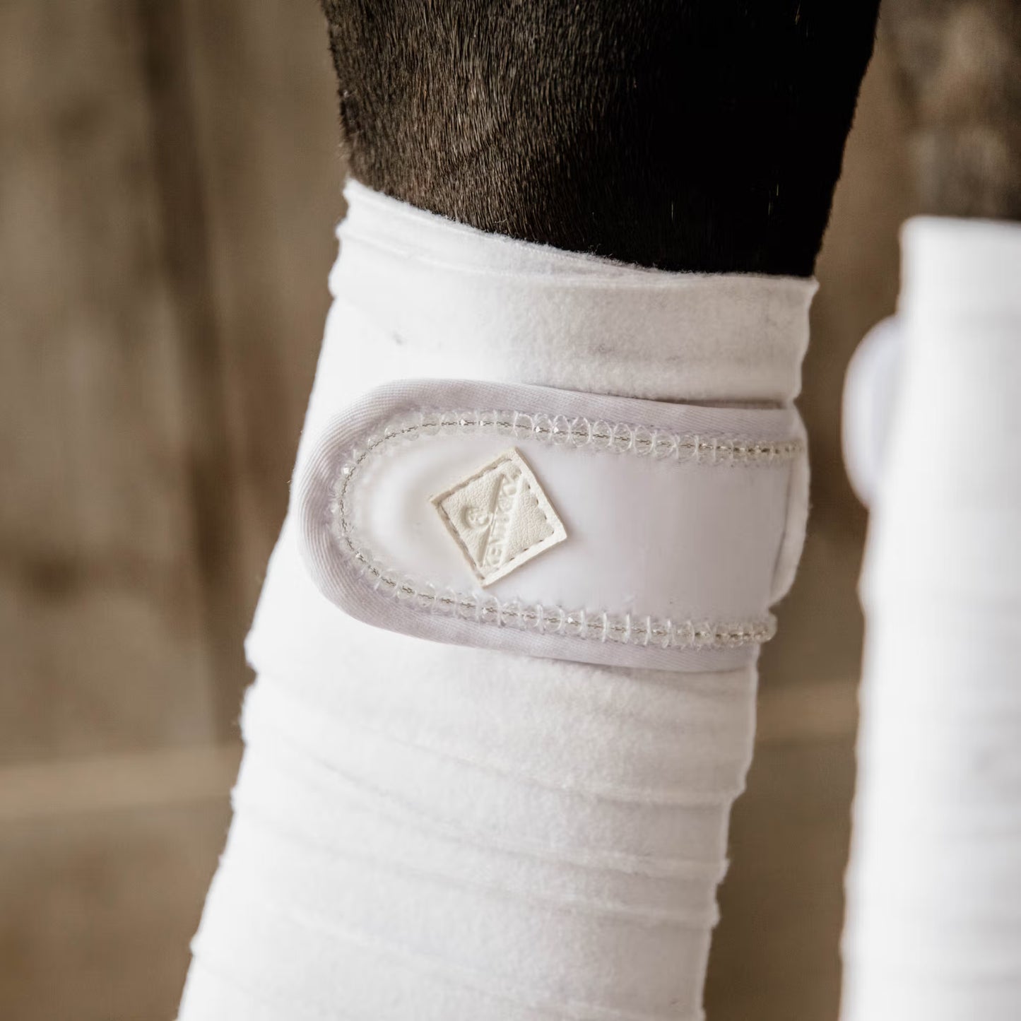 Kentucky Polar Fleece Bandages Pearls