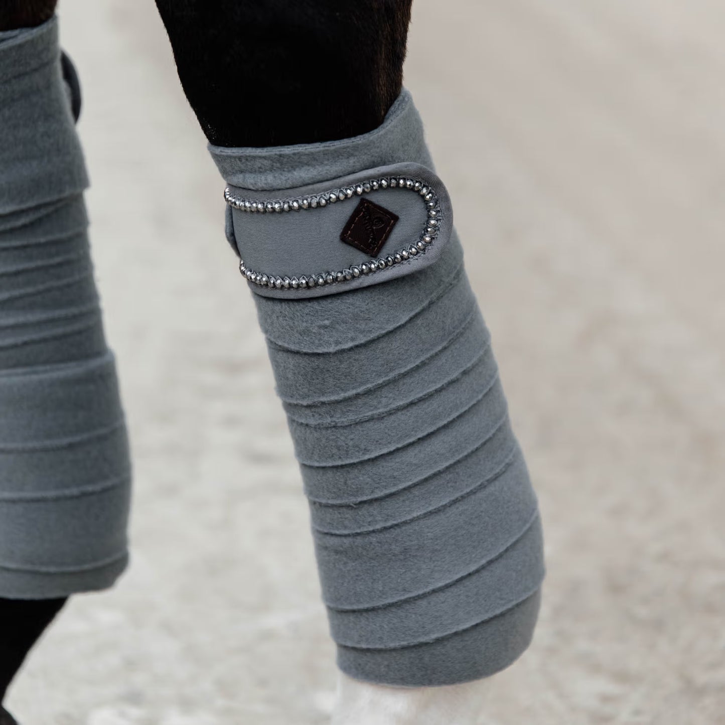 Kentucky Polar Fleece Bandages Pearls