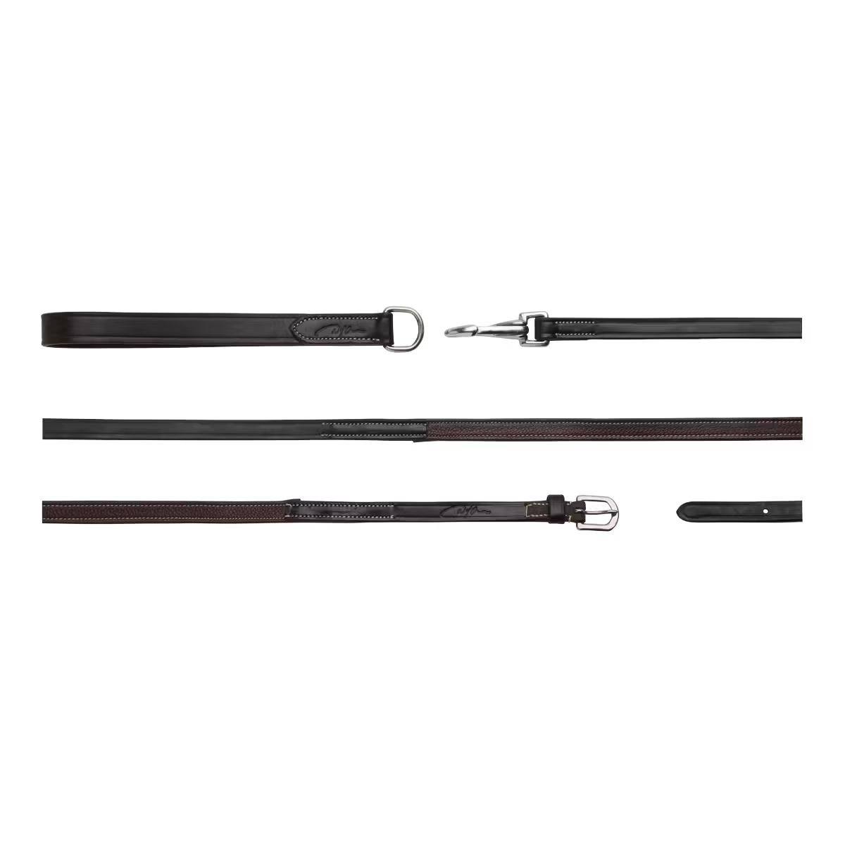 Dy'on Hunter Draw Reins 1/2" - Working by Dy'on