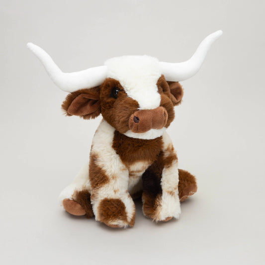 Jomanda Texas Longhorn Highland Cow Plush Toy - Medium 23cm