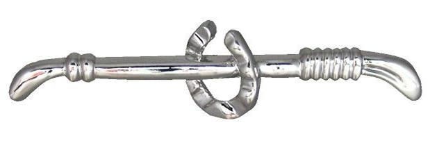 Tulmur Small Horseshoe on Crop Tie/Stock Pin