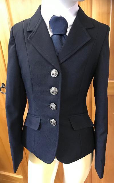 Top Shelf Childs Navy Open Jacket - 4 Buttons