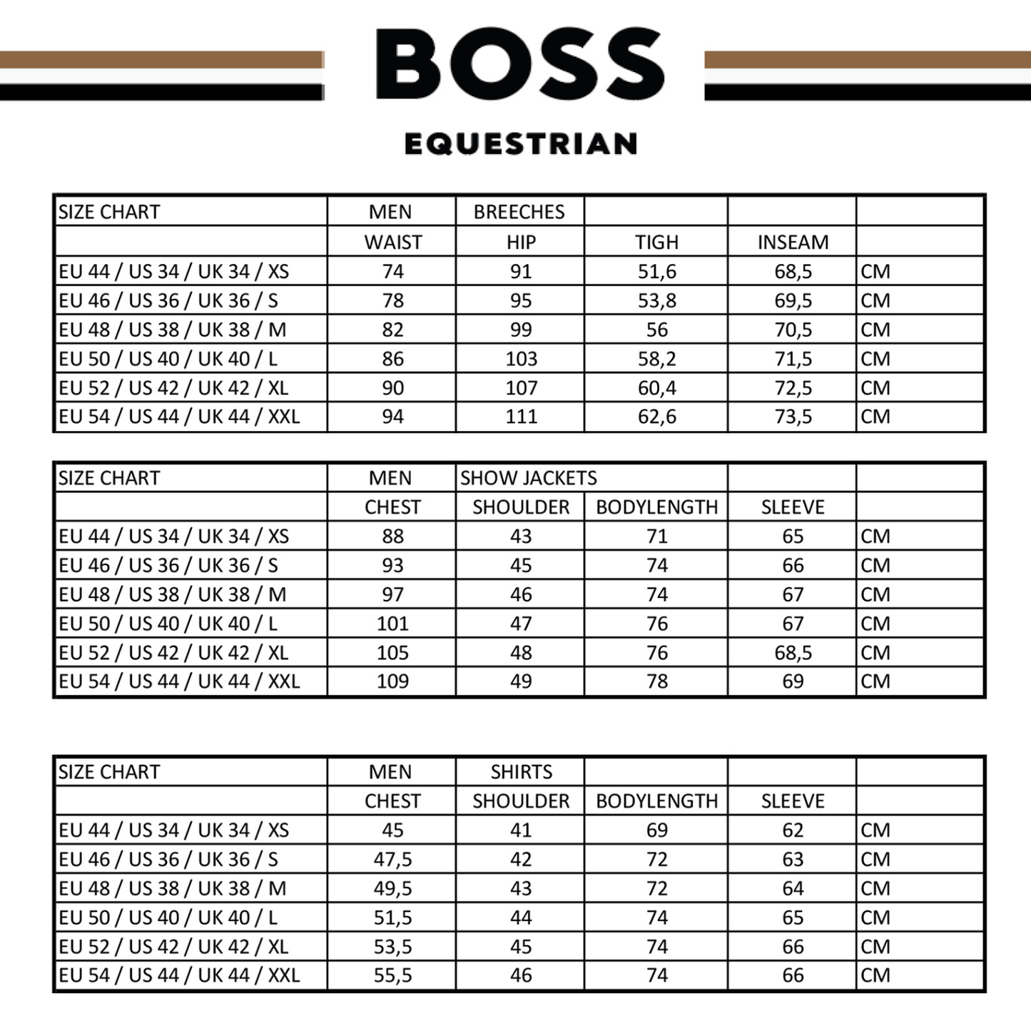 Boss Equestrian Men's James Knee Grip Breech - White