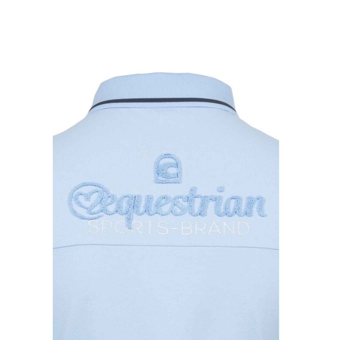 Cavallo CavalMalia Pique Polo Shirt - Event Collection - Size XS Pale Blue Only