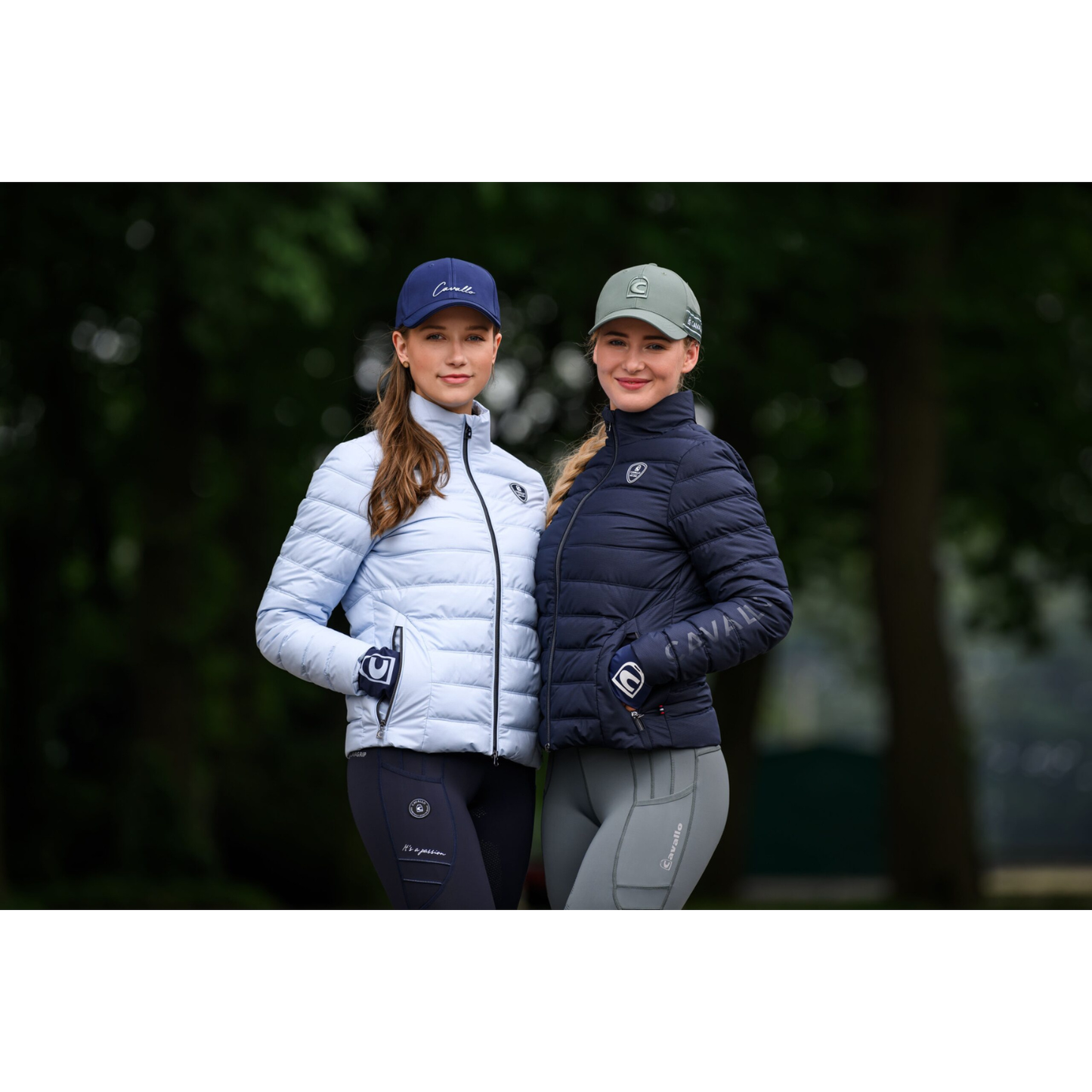 Cavallo CavalNia Lightweight Quilted Jacket - Size EU40 Dark Blue Only