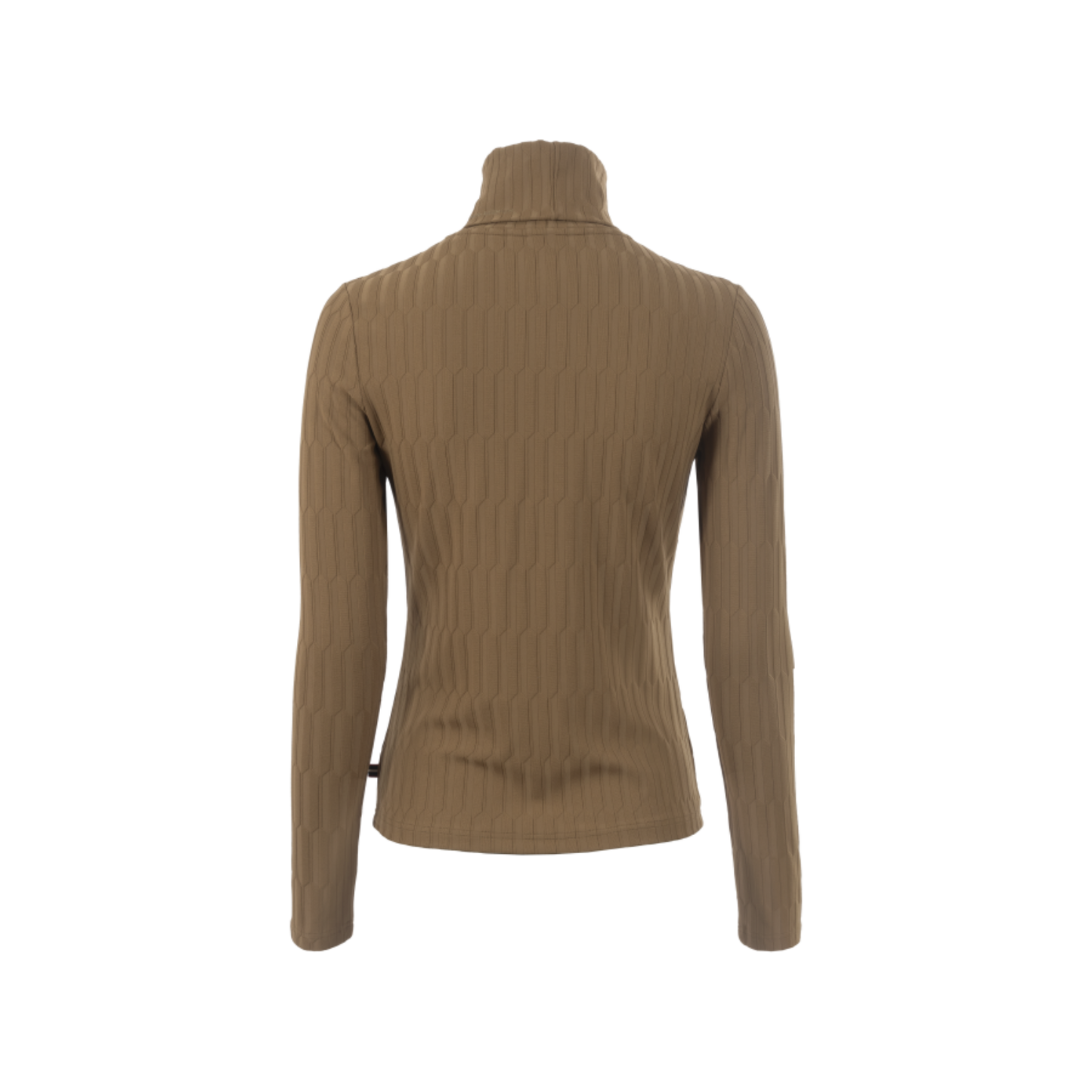 Cavallo CavalLeela Functional Turtleneck Shirt - Ladies EU38 Dark Caramel Only