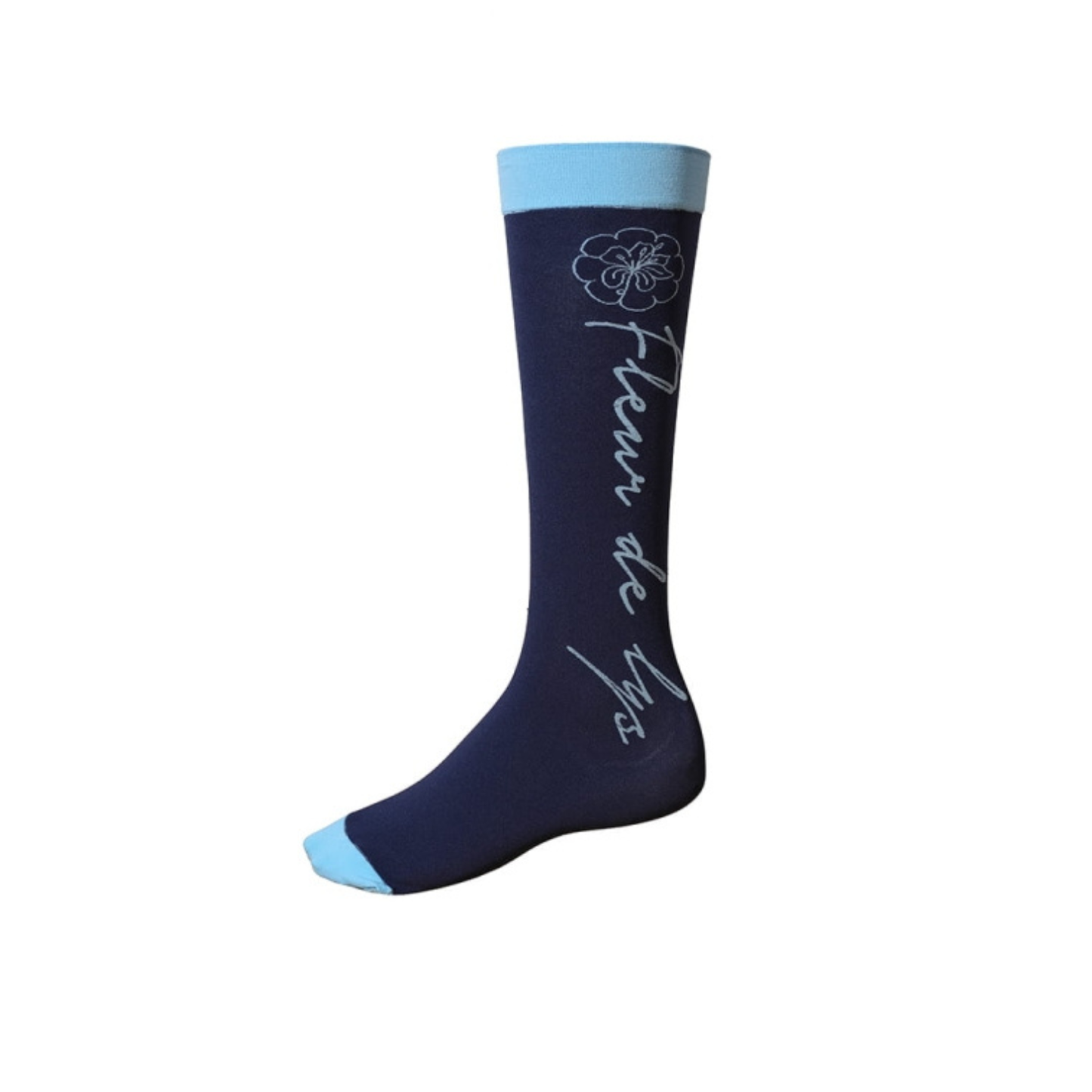 Fleur De Lys Royal Socks