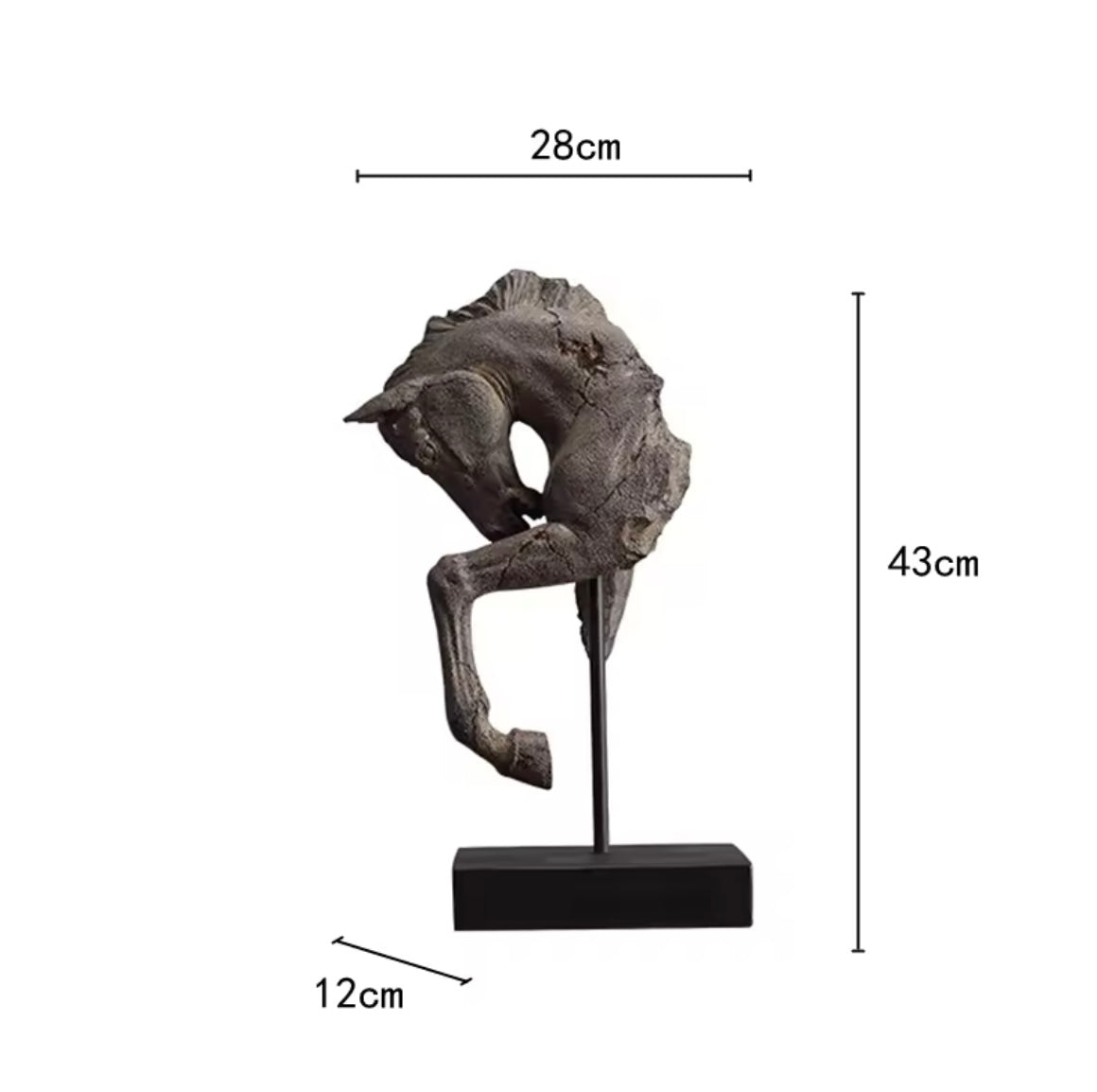 Horse Statue - Resin