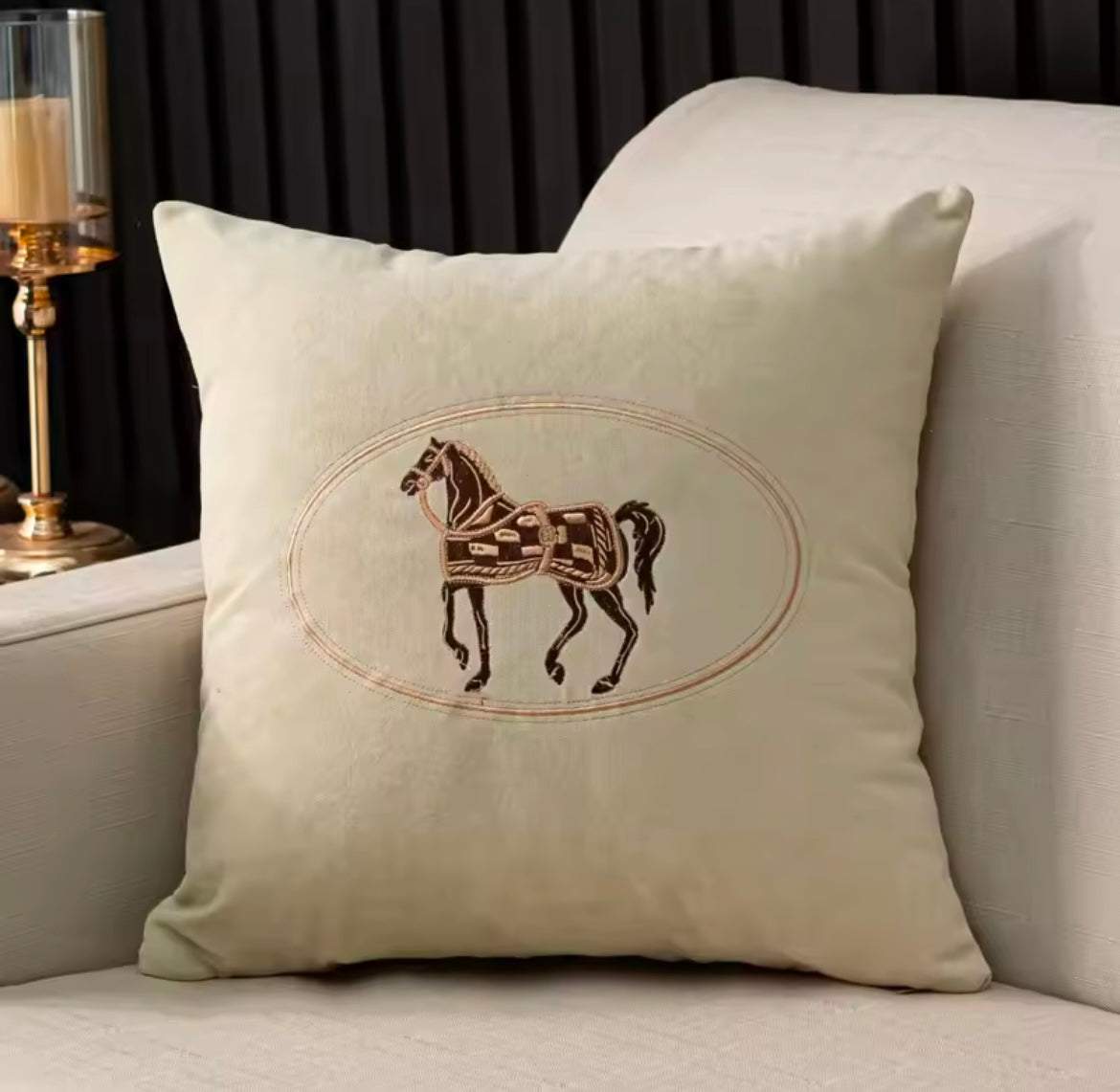 Horse Design Cushion