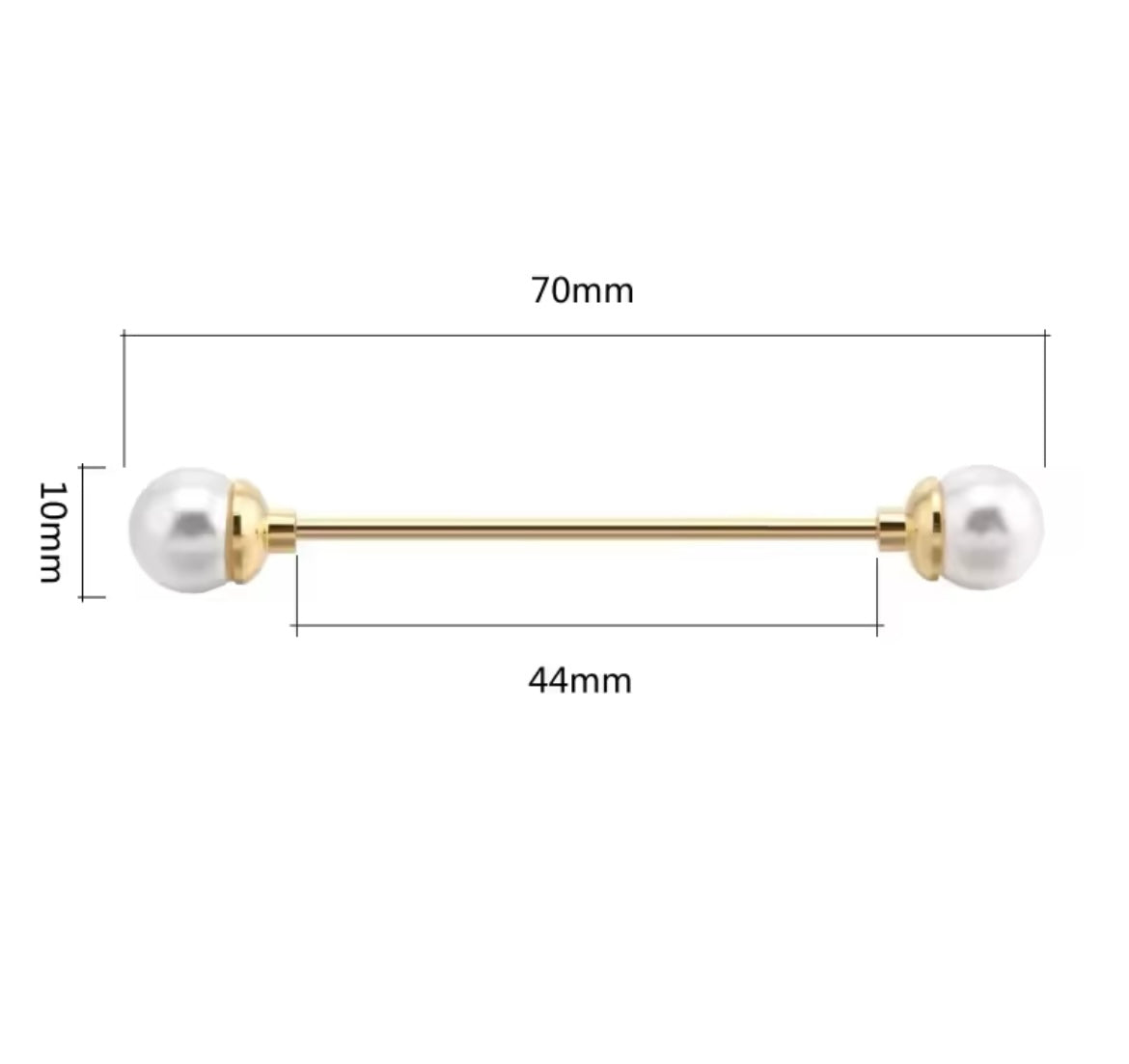 The Horse Den Pearl Collar Bar