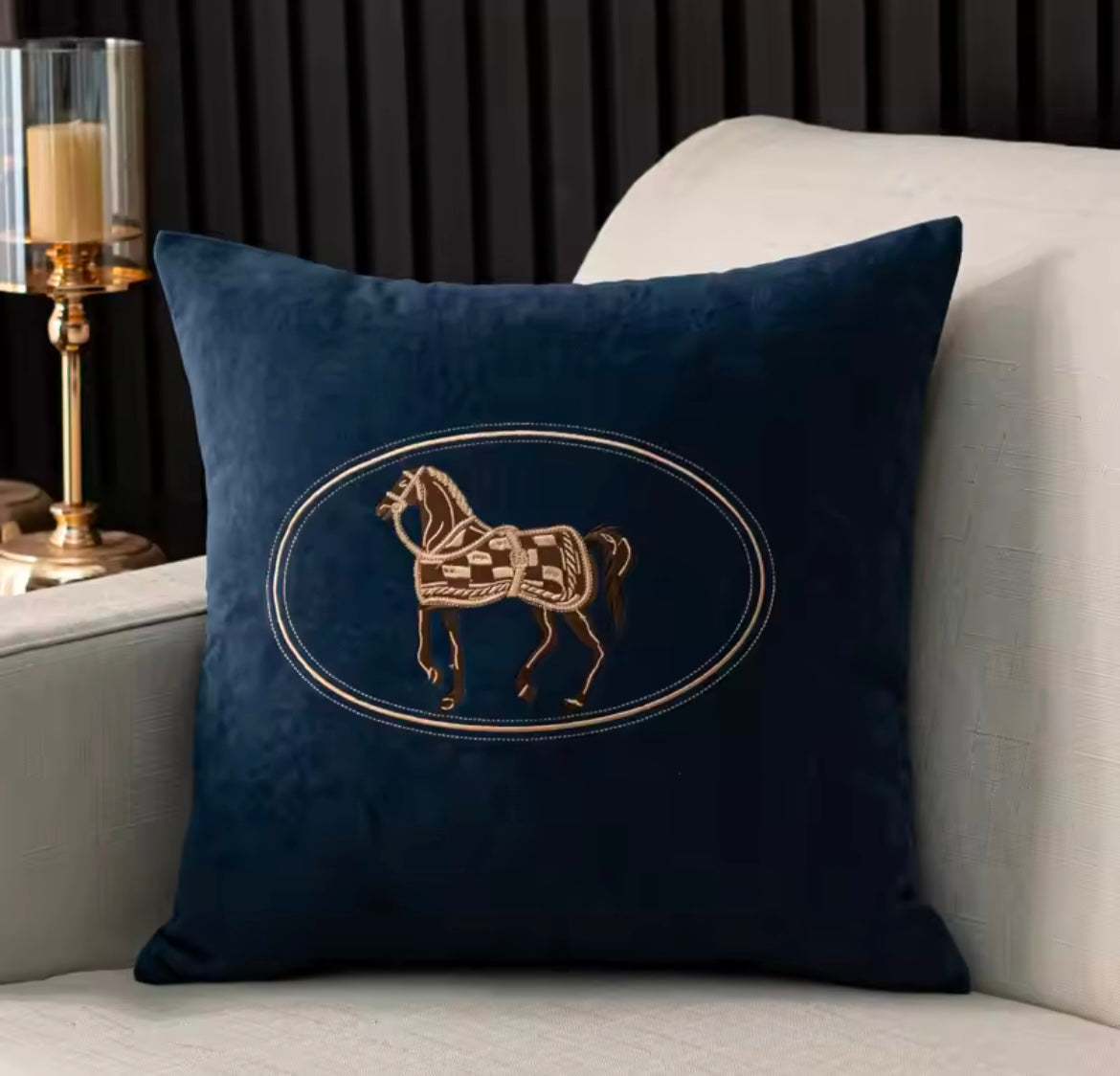 Horse Design Cushion