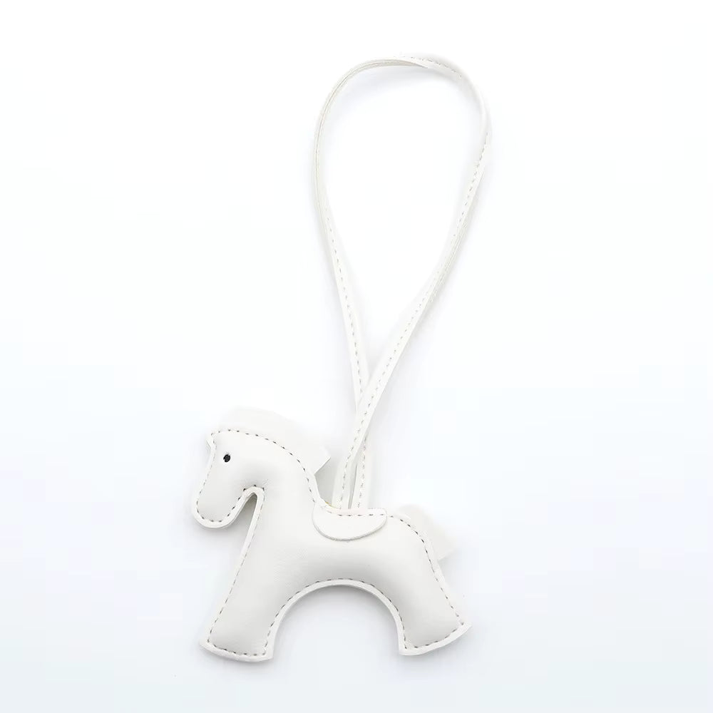 THD PU Leather Horse Bag Charm