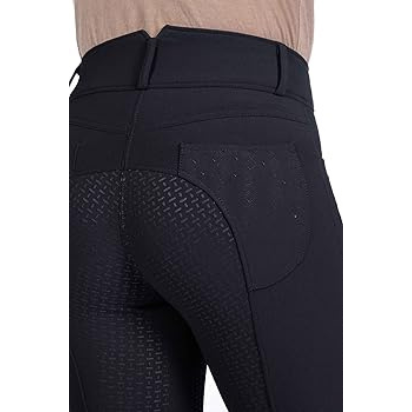 HKM Riding Breeches Silicone Full Seat - Savona - Black