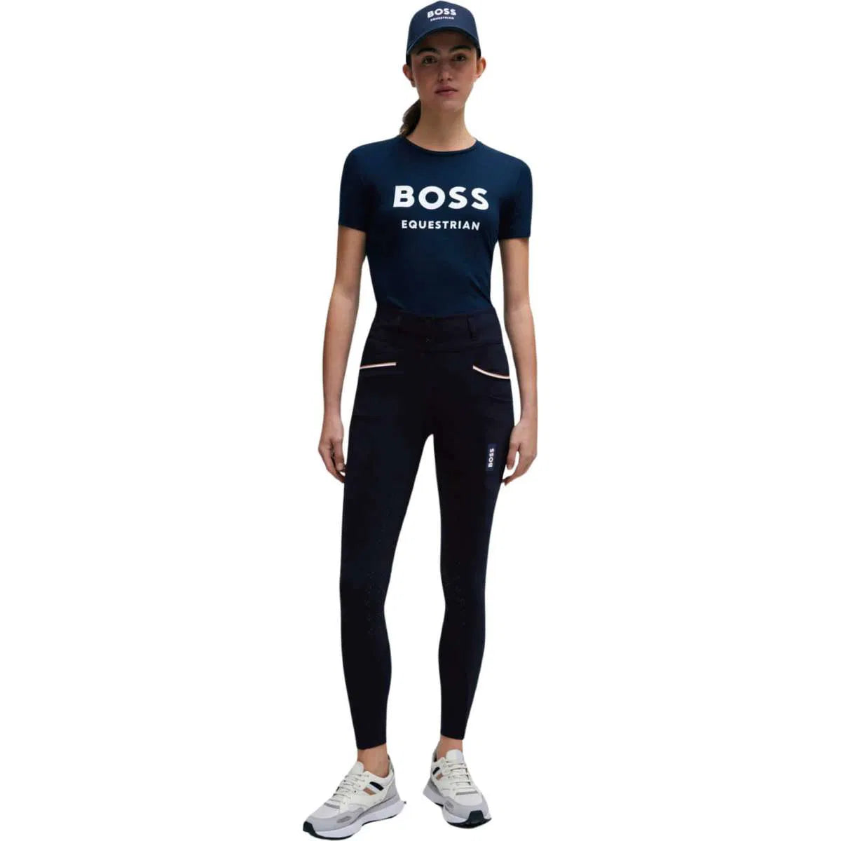Boss Equestrian Ladies Hailey High Waist Full Grip Breeches - Summer