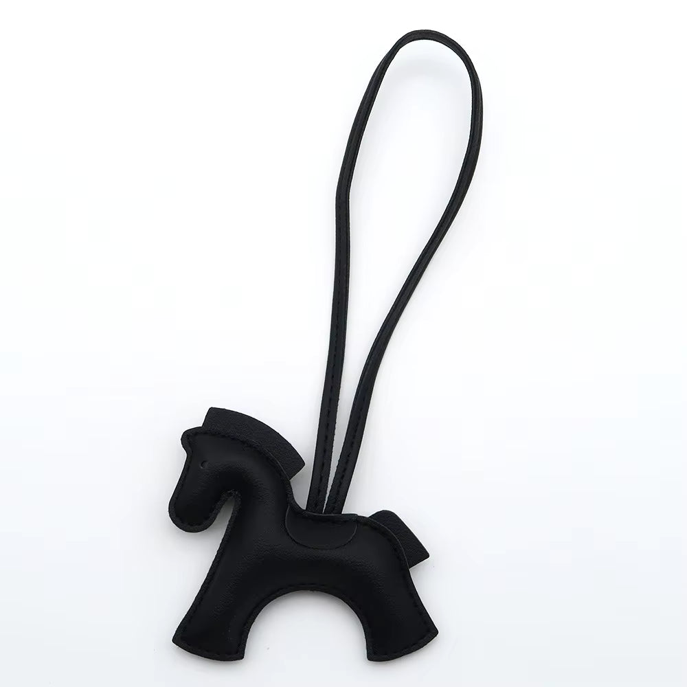 THD PU Leather Horse Bag Charm