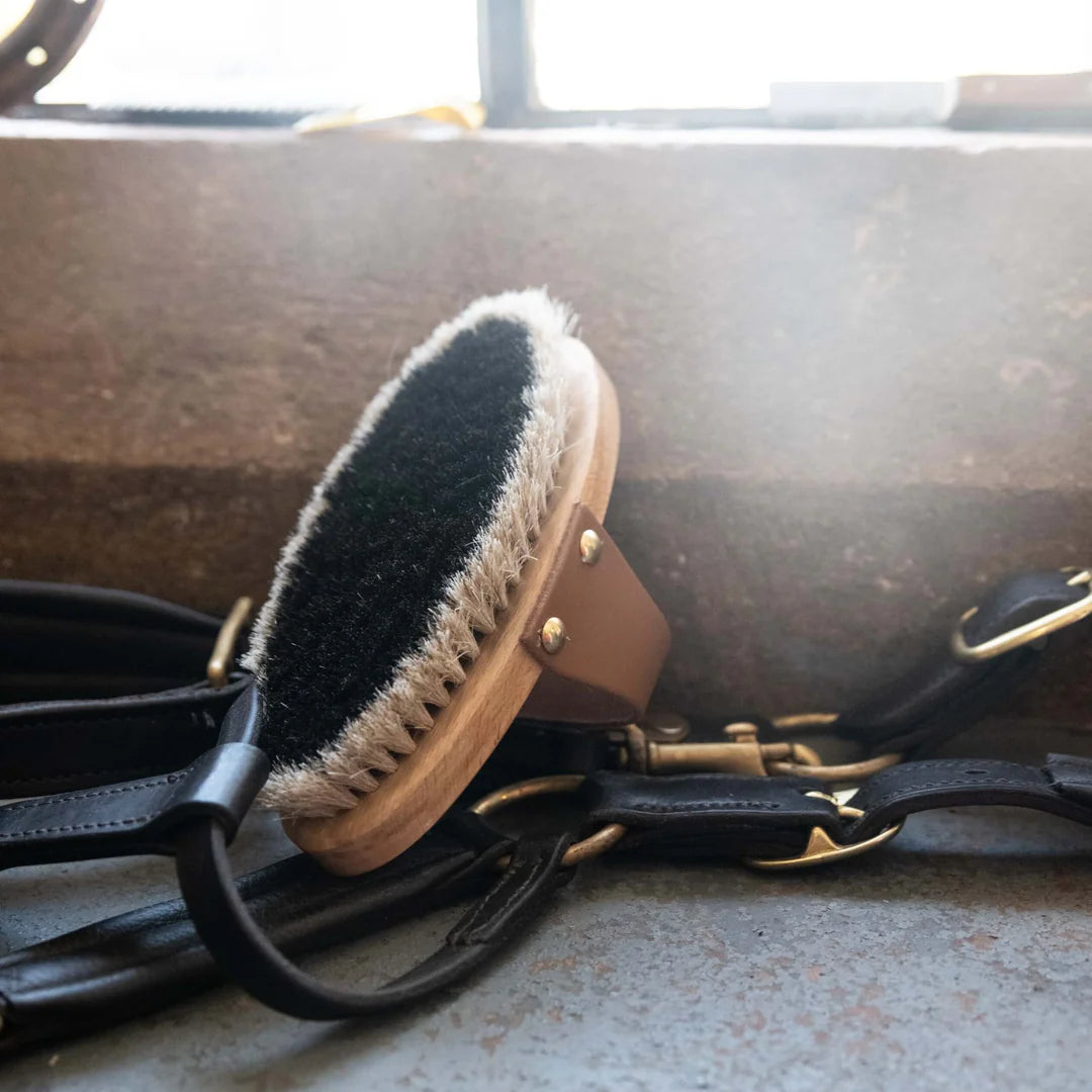 Borstiq Body Brush with Leather Strap